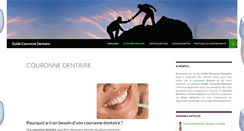 Desktop Screenshot of guidecouronnedentaire.com